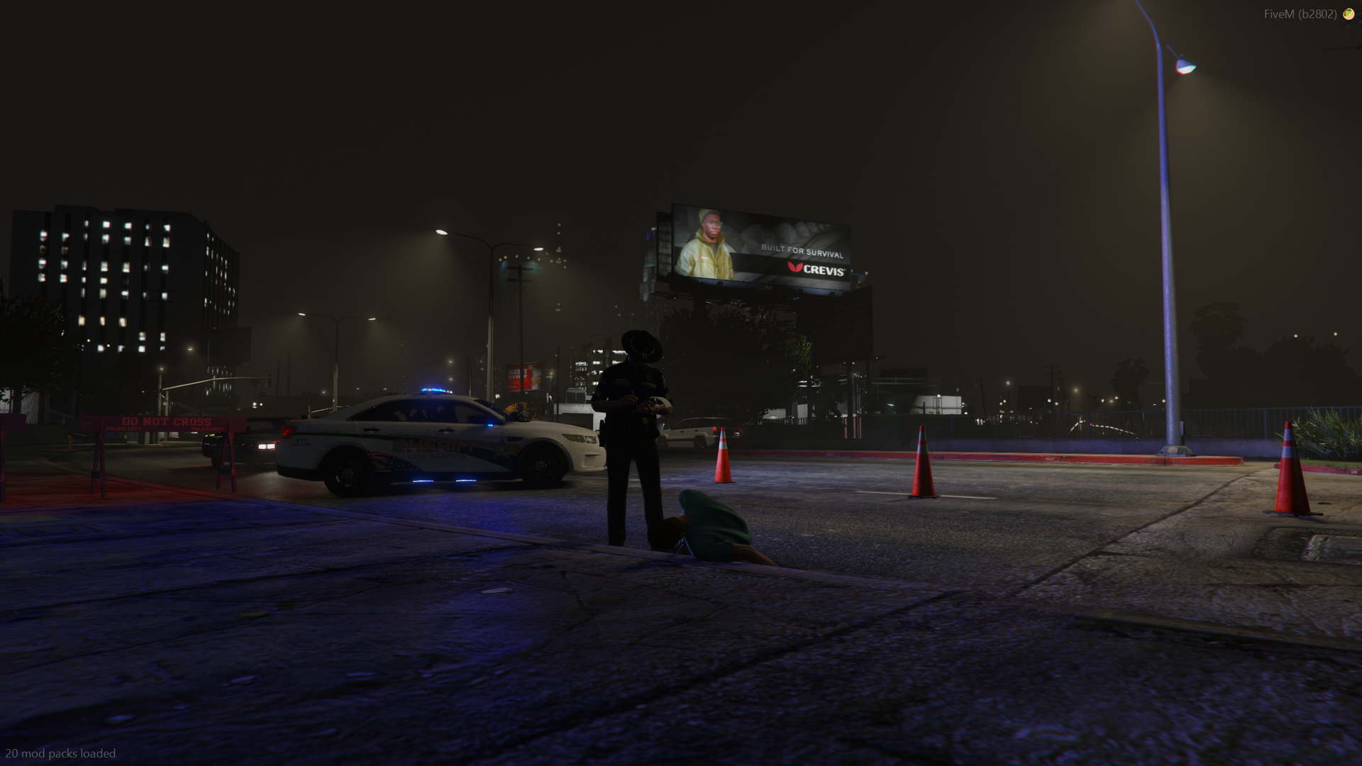 LSSD deputies investigate an unresponsive male found on the roadside with signs of assault.